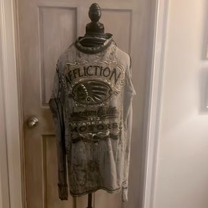 Affliction cotton shirt
